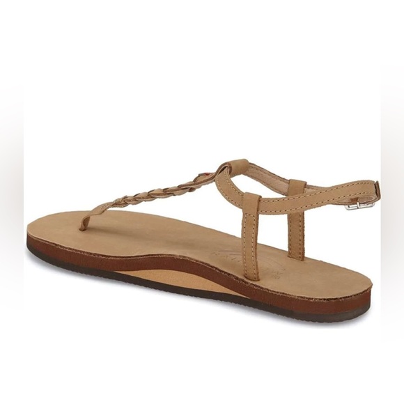 Rainbow Sandals T-Street
Single Layer Leather
Sandal in Sierra Brown size Medium - Picture 2 of 9